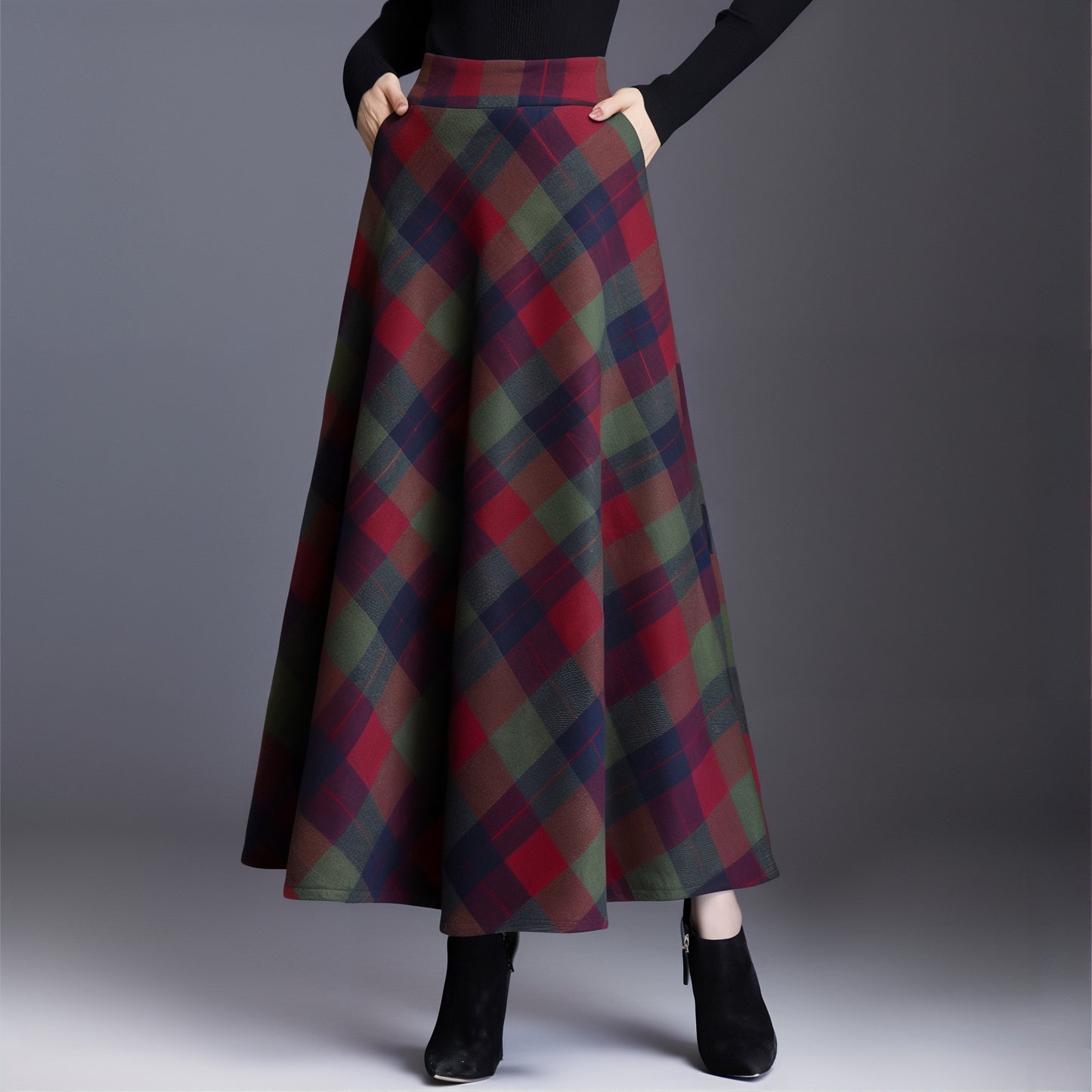 Plaid Muse Skirt