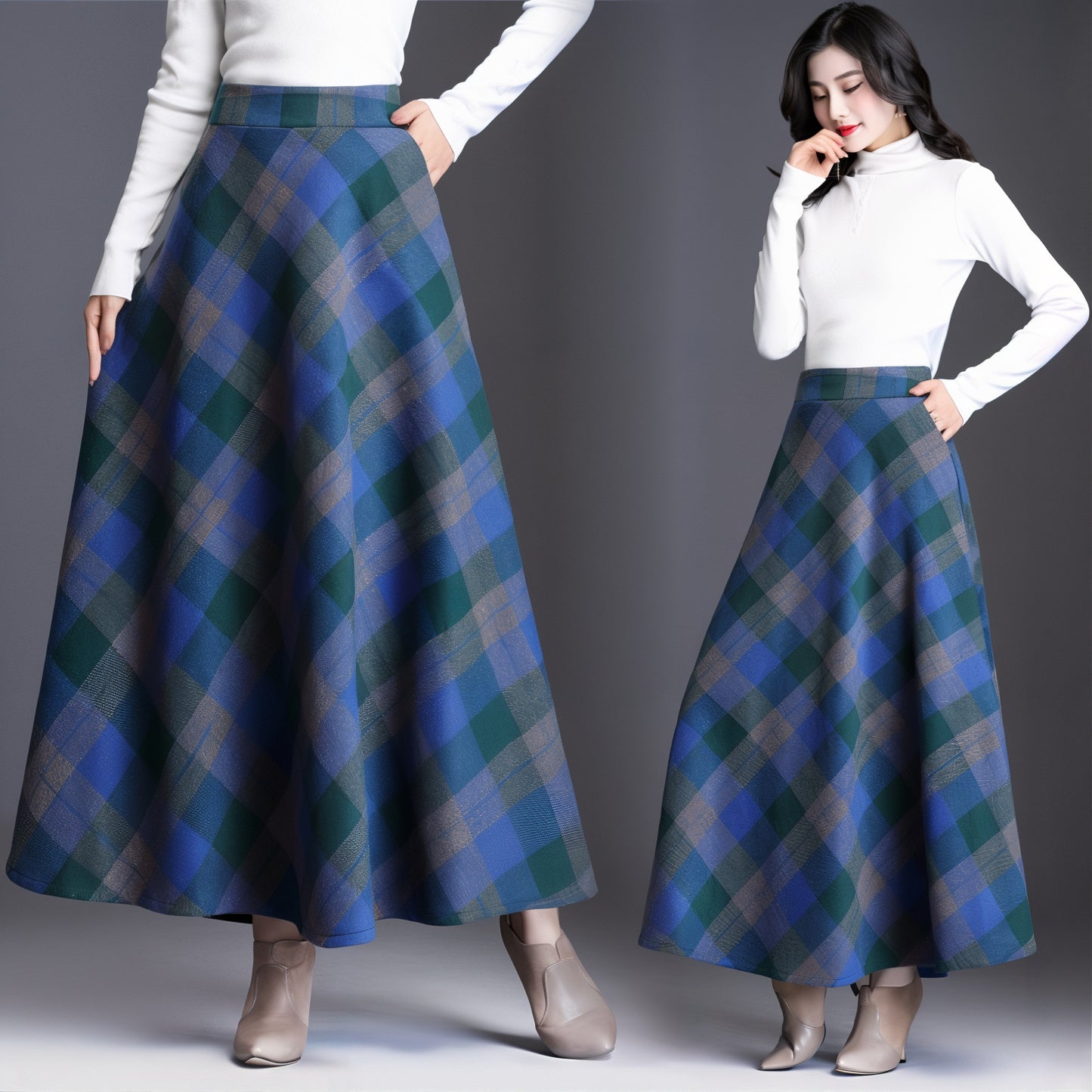 Plaid Muse Skirt