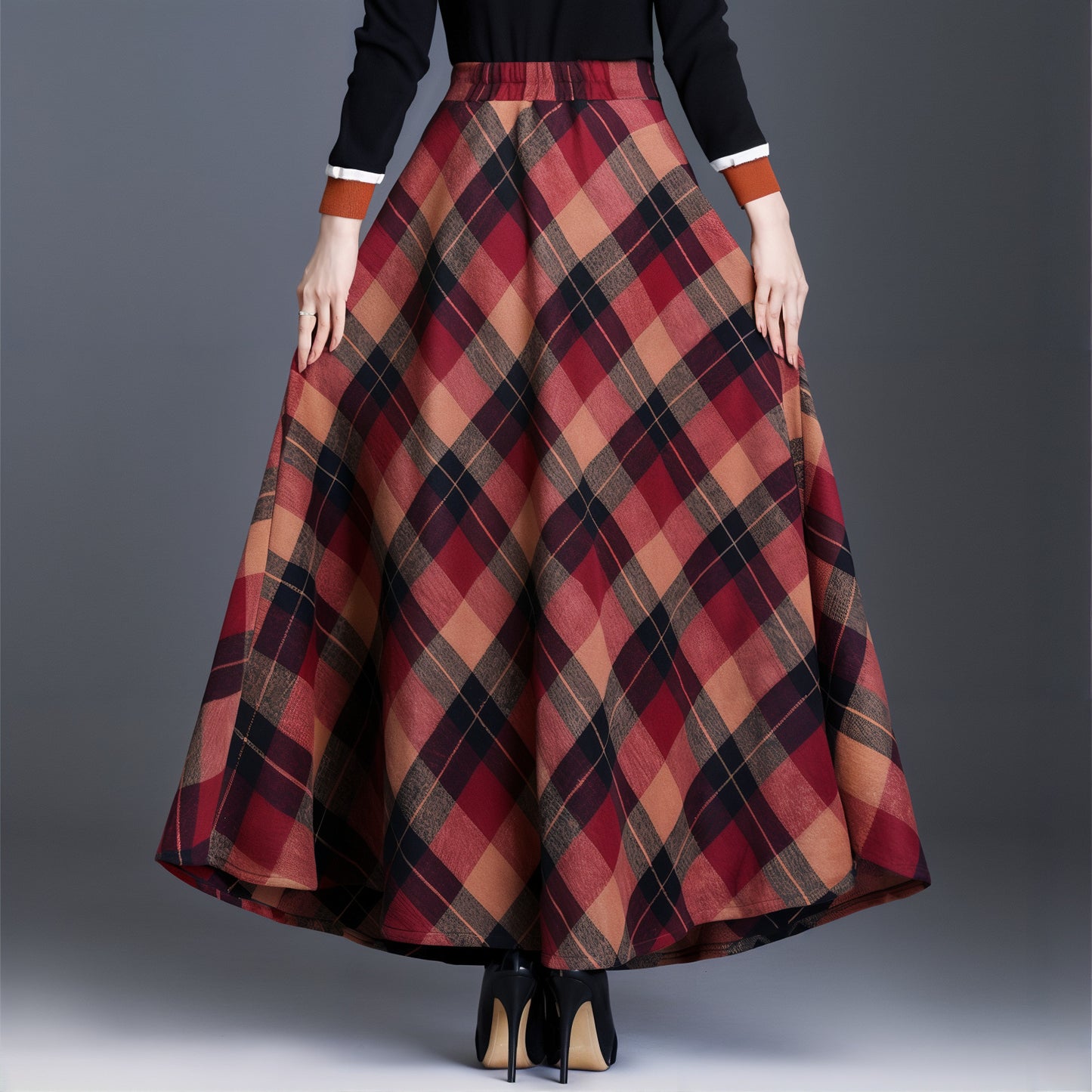 Plaid Muse Skirt
