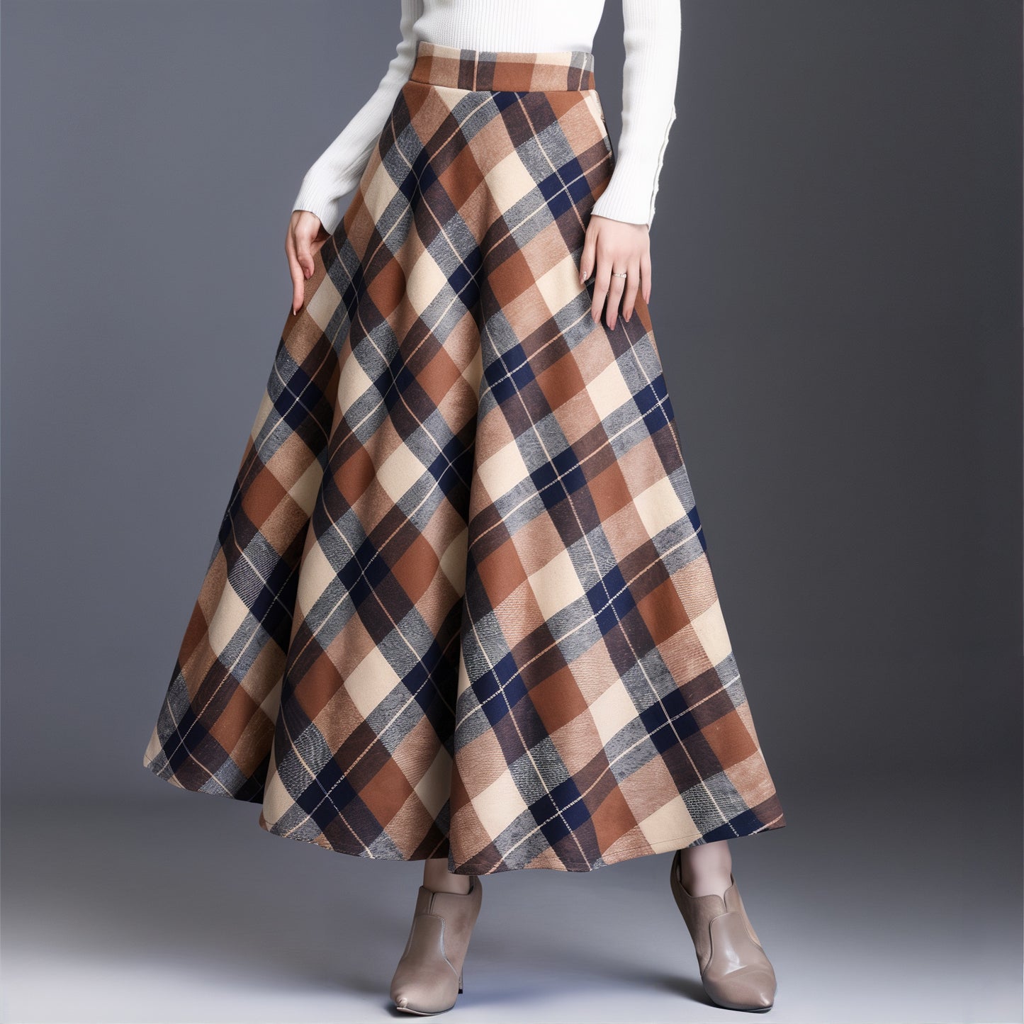 Plaid Muse Skirt
