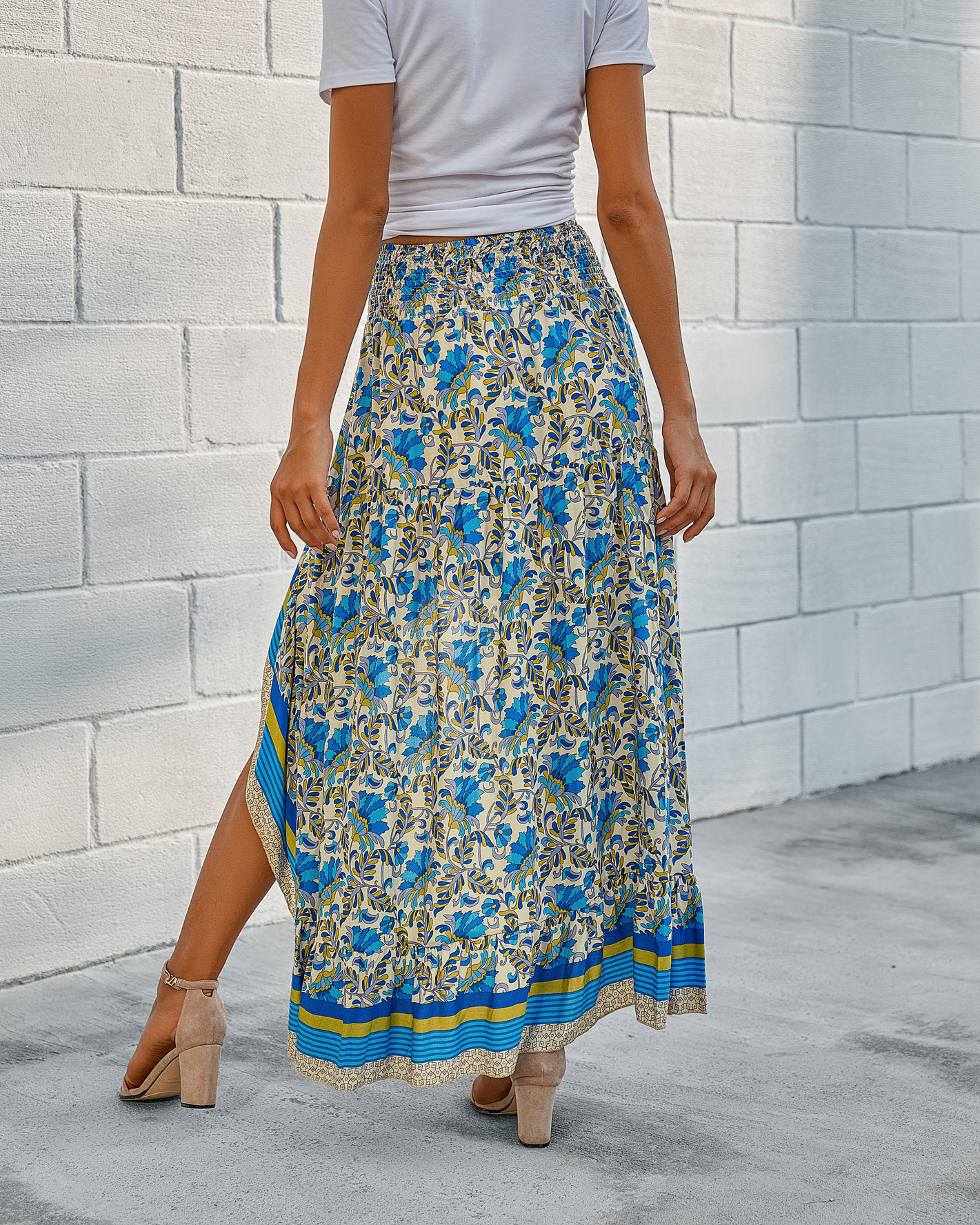 Coastline Bloom Skirt