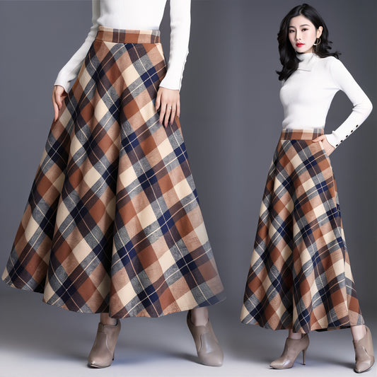 Plaid Muse Skirt